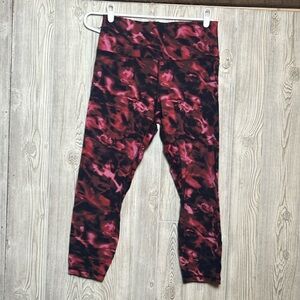 Lululemon Align High Rise Crop 23" Size 12 Intensity Pink Blossom
